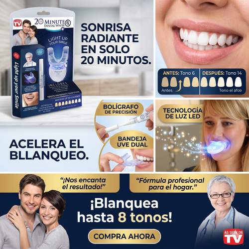 Blanqueador Dental UV | CooL Land Premium Collection